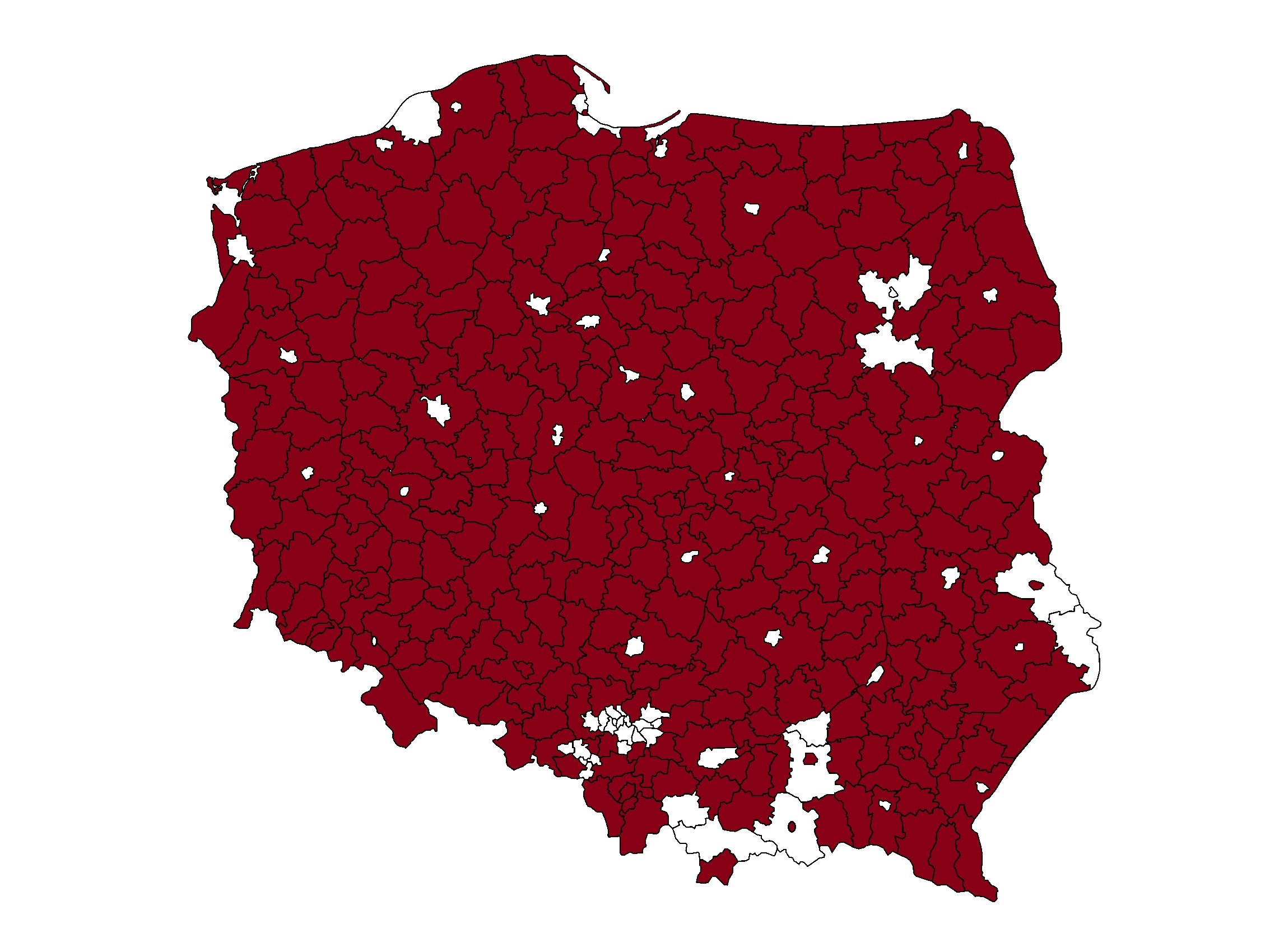 Związek Powiatów Polskich zrzesza już 318 samorządów. 95 proc. wszystkich powiatów w kraju