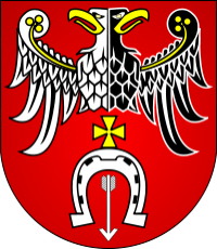 Powiat Brzeziński - herb