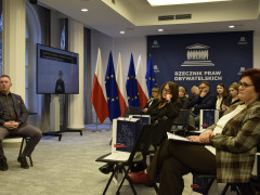 "Powiat odporny na kryzysy. Znaczenie ośrodków interwencji kryzysowej w budowaniu silnych społeczności lokalnych" - konferencja w Biurze RPO, 25 listopada 2025 r., Warszawa: 6