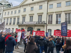 Protest w obronie szpitali powiatowych, 3 marca 2026 r., Warszawa: 7