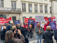 Protest w obronie szpitali powiatowych, 3 marca 2026 r., Warszawa: 9