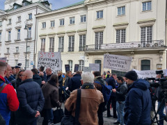 Protest w obronie szpitali powiatowych, 3 marca 2026 r., Warszawa: 21