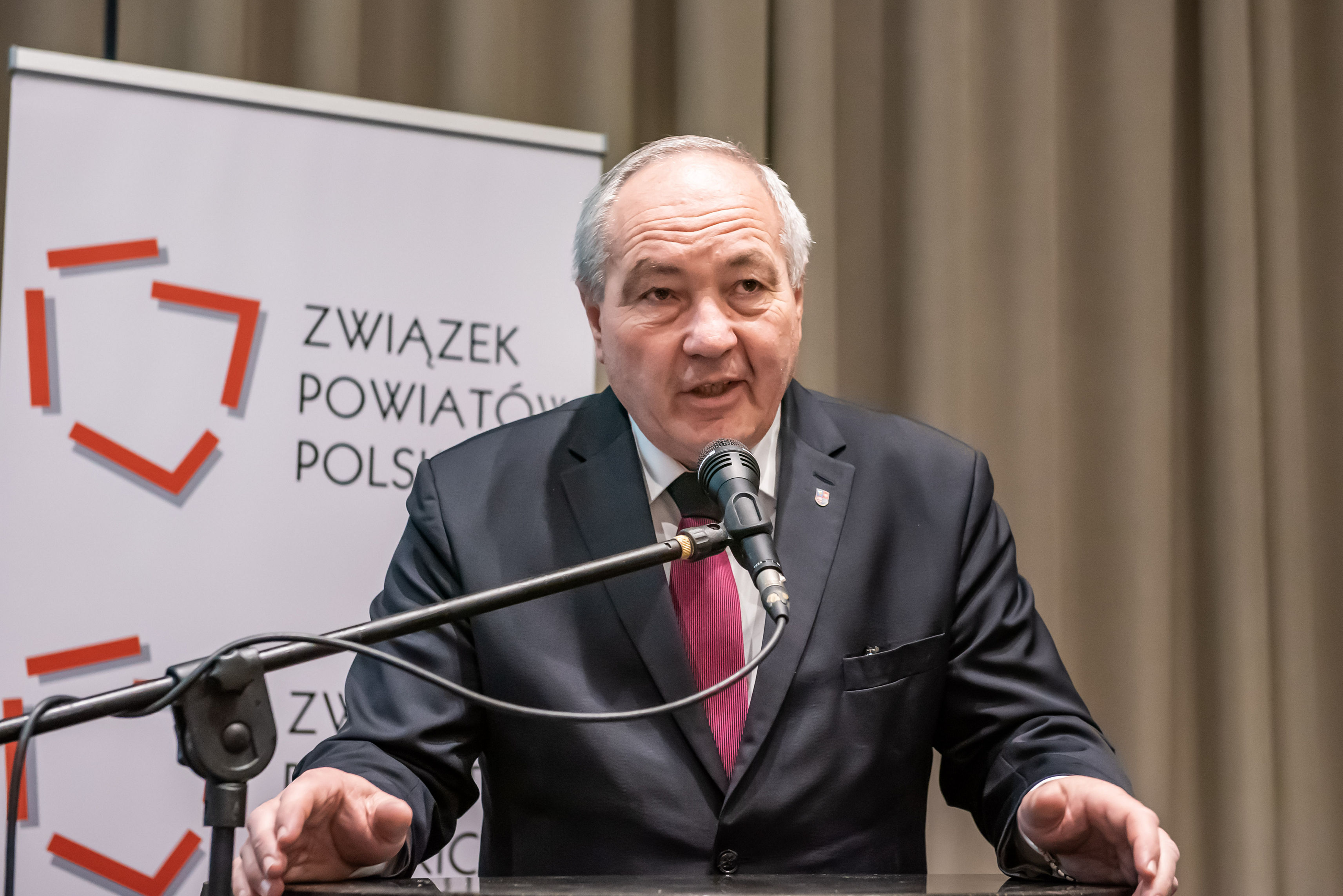 Poseł na Sejm RP Kazimierz Kotowski podczas XXIV Zgromadzenia Ogólnego ZPP