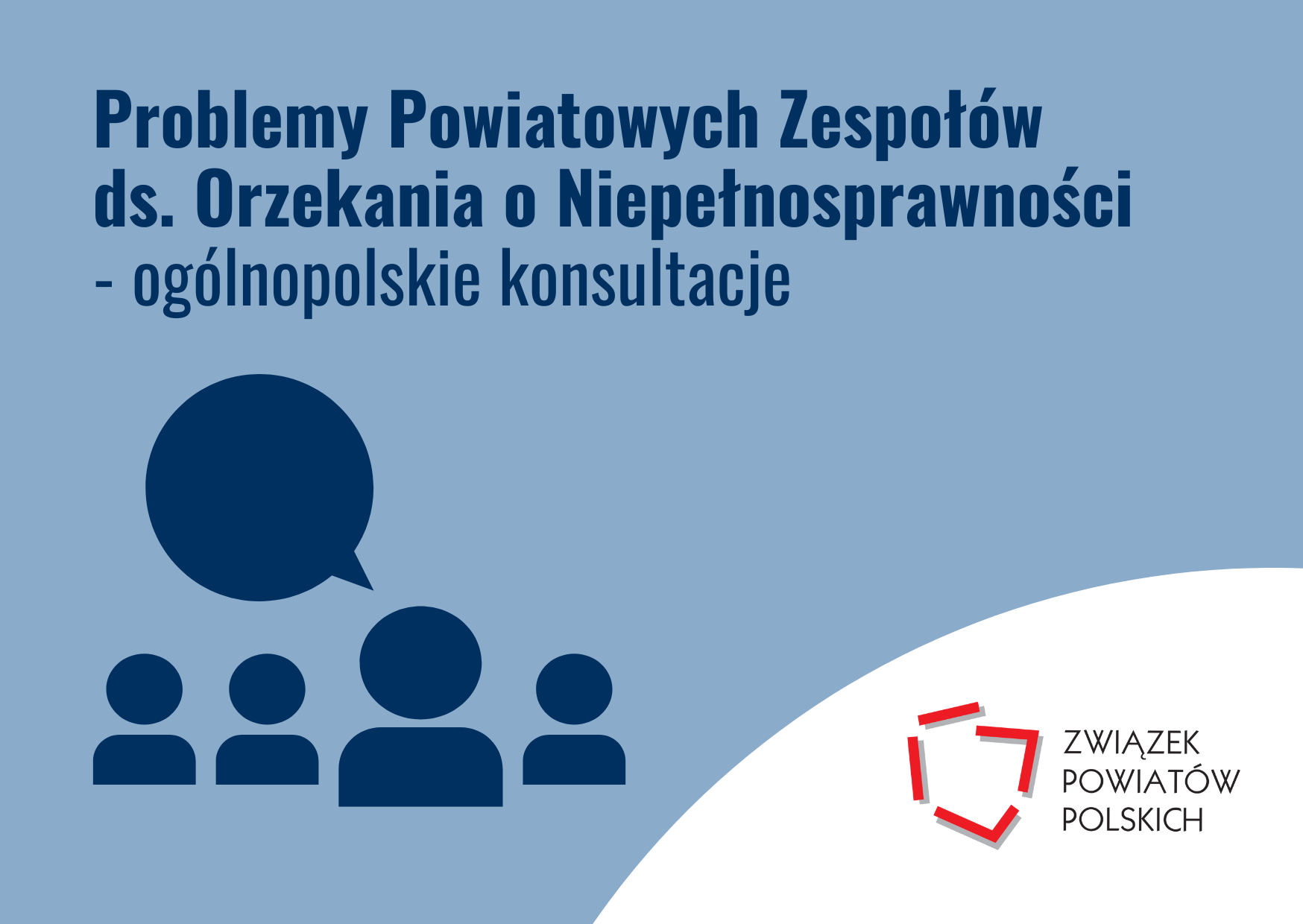 Problemy Powiatowych Zespołów ds. Orzekania o Niepełnosprawności - ogólnopolskie konsultacje