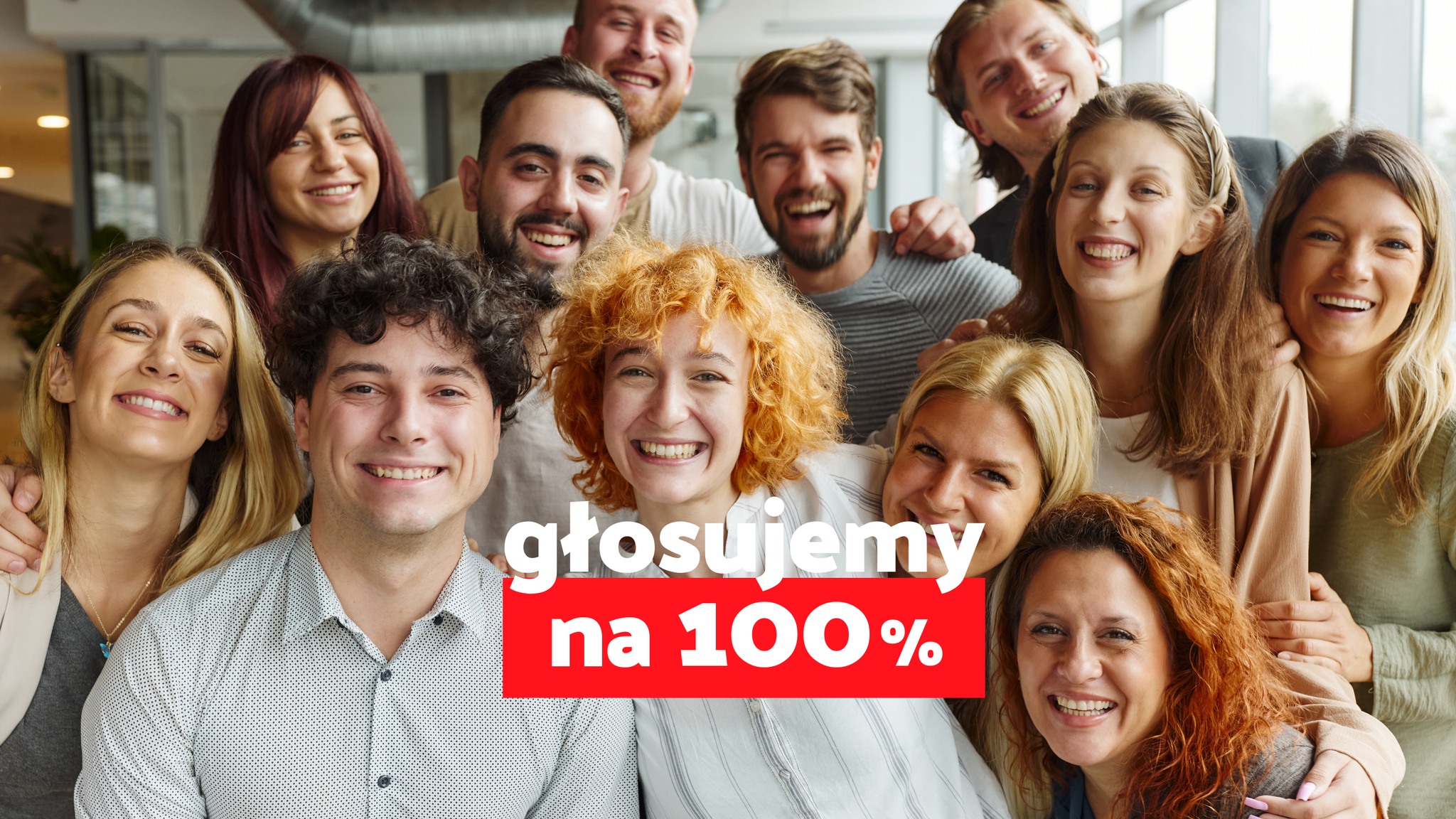 Rusza samorządowa kampania profrekwencyjna „Głosujemy na 100%”