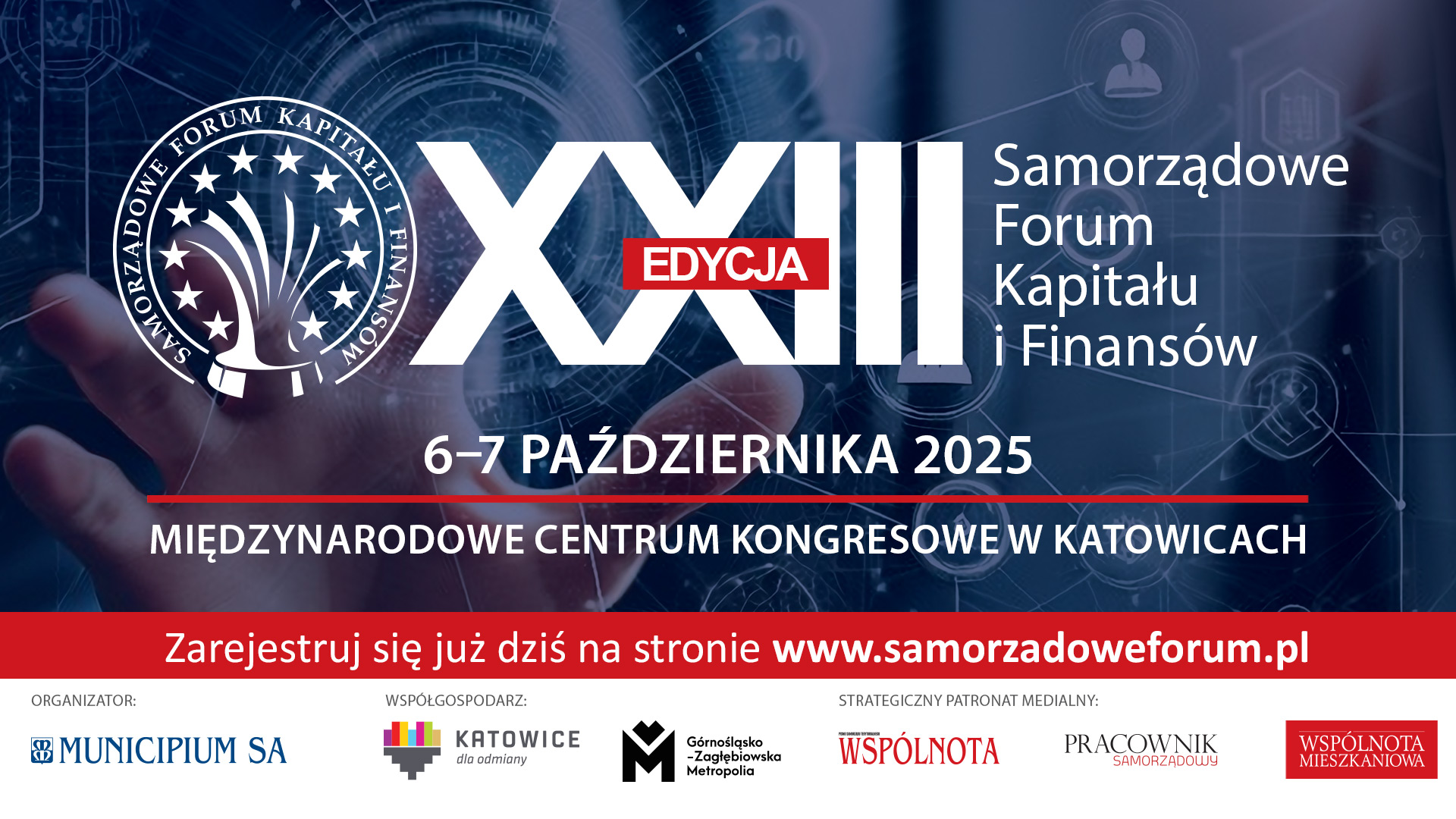 XXIII Samorządowe Forum Kapitału i Finansów w Katowicach