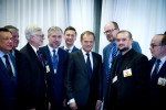 Spotkanie polskiej delegacji do Komitetu Regionów UE z D. Tuskiem, 7 kwietnia 2016 r., Bruksela: 14