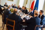 Spotkanie z Prezydentem RP B. Komorowskim, 22 lipca 2015 r., Warszawa: 1