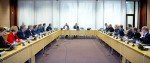 Spotkanie polskiej delegacji do Komitetu Regionów UE z D. Tuskiem, 7 kwietnia 2016 r., Bruksela: 2