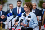 Inauguracja samorządowej kampanii profrekwencyjnej „Głosujemy na 100%”, 6 maja 2025 r., Warszawa: 31