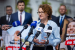 Inauguracja samorządowej kampanii profrekwencyjnej „Głosujemy na 100%”, 6 maja 2025 r., Warszawa: 32