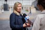Inauguracja samorządowej kampanii profrekwencyjnej „Głosujemy na 100%”, 6 maja 2025 r., Warszawa: 18
