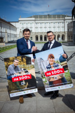 Inauguracja samorządowej kampanii profrekwencyjnej „Głosujemy na 100%”, 6 maja 2025 r., Warszawa: 38