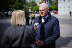 Inauguracja samorządowej kampanii profrekwencyjnej „Głosujemy na 100%”, 6 maja 2025 r., Warszawa: 19