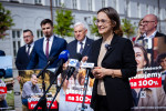 Inauguracja samorządowej kampanii profrekwencyjnej „Głosujemy na 100%”, 6 maja 2025 r., Warszawa: 13