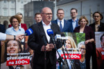 Inauguracja samorządowej kampanii profrekwencyjnej „Głosujemy na 100%”, 6 maja 2025 r., Warszawa: 21