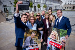 Inauguracja samorządowej kampanii profrekwencyjnej „Głosujemy na 100%”, 6 maja 2025 r., Warszawa: 16